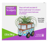Sculpey Original White & Terra Cotta 1 lb, 1.75 lb., 8 lb. and 24 lb. bulk packs, Granite 1 lb.