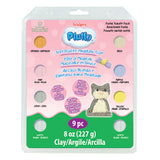 Pluffy 9 Piece Kits, Soft Fluffy Modelling Clay