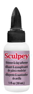 SCULPEY LIQUID CLAY SOFTENER 1OZ BTL SYASSD